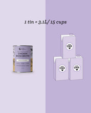 Chicken Bone Broth 125g Adaptogenic mushrooms