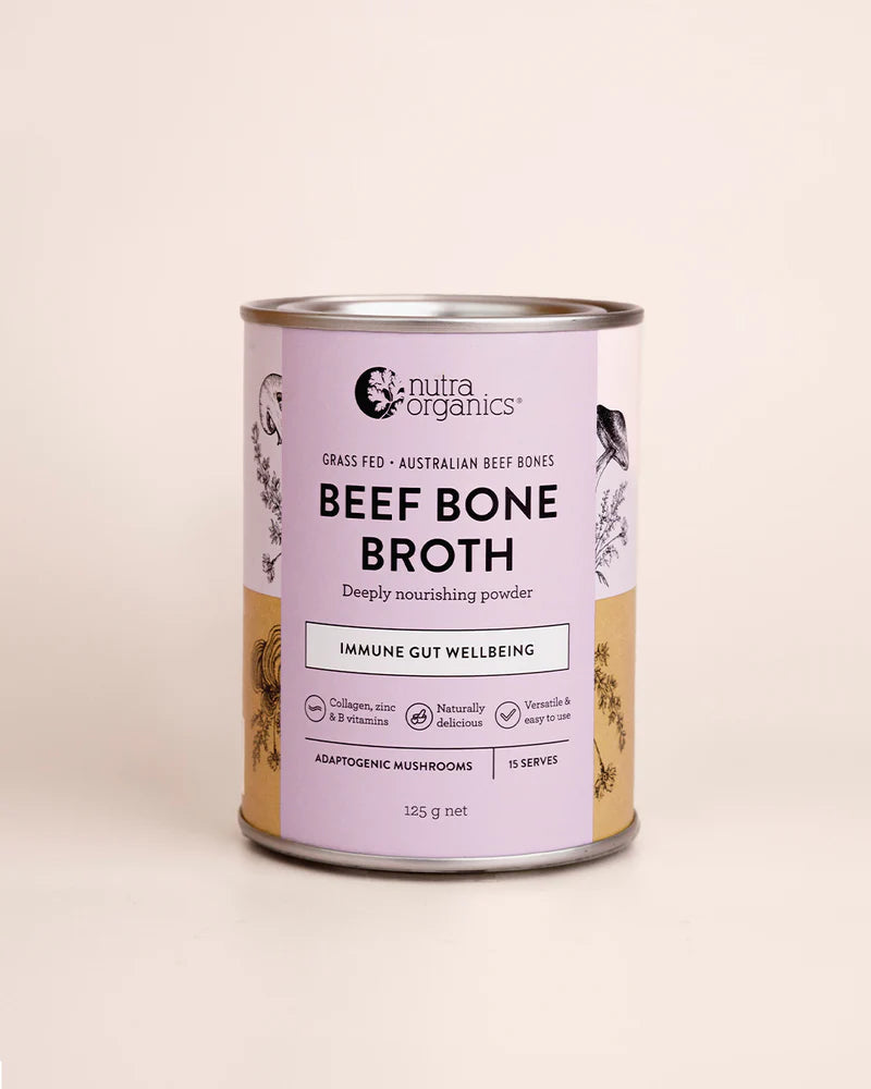 Beef Bone Broth 125g Adaptogenic mushrooms