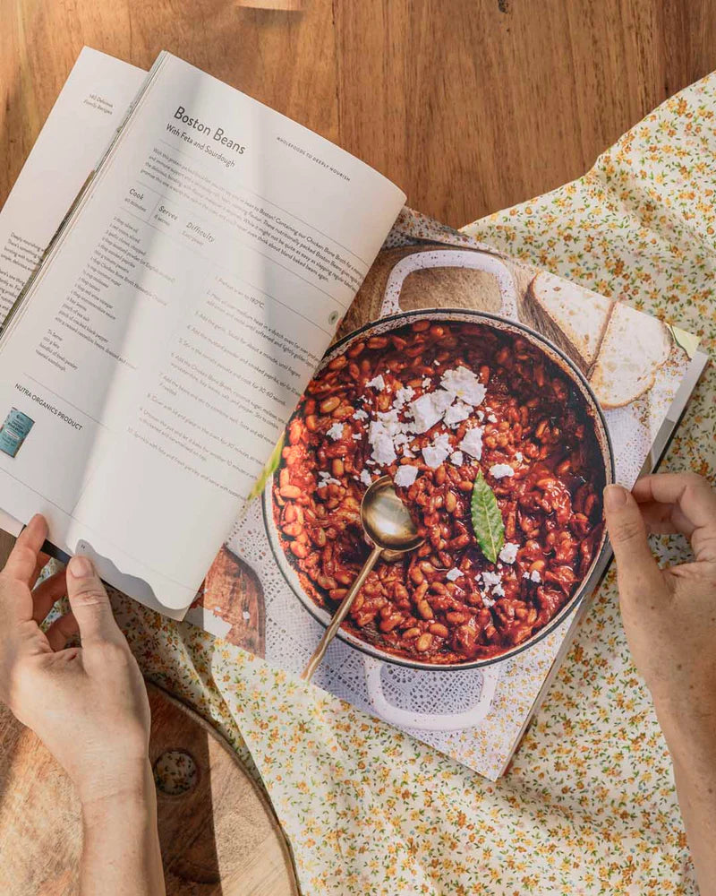 Nutraorganics cook book- Whole Foods to deeply nourish