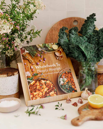 Nutraorganics cook book- Whole Foods to deeply nourish