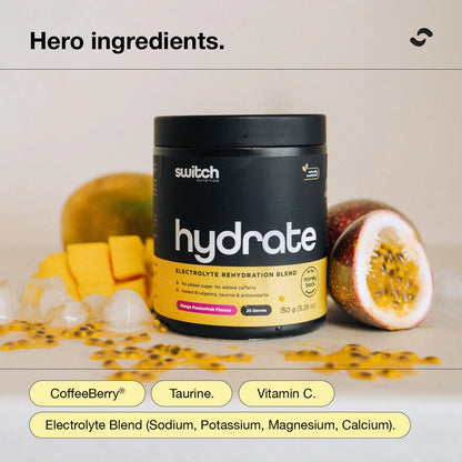 SWITCH NUTRITION Hydrate Electrolytes No Added Sugar