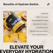 SWITCH NUTRITION Hydrate Electrolytes No Added Sugar