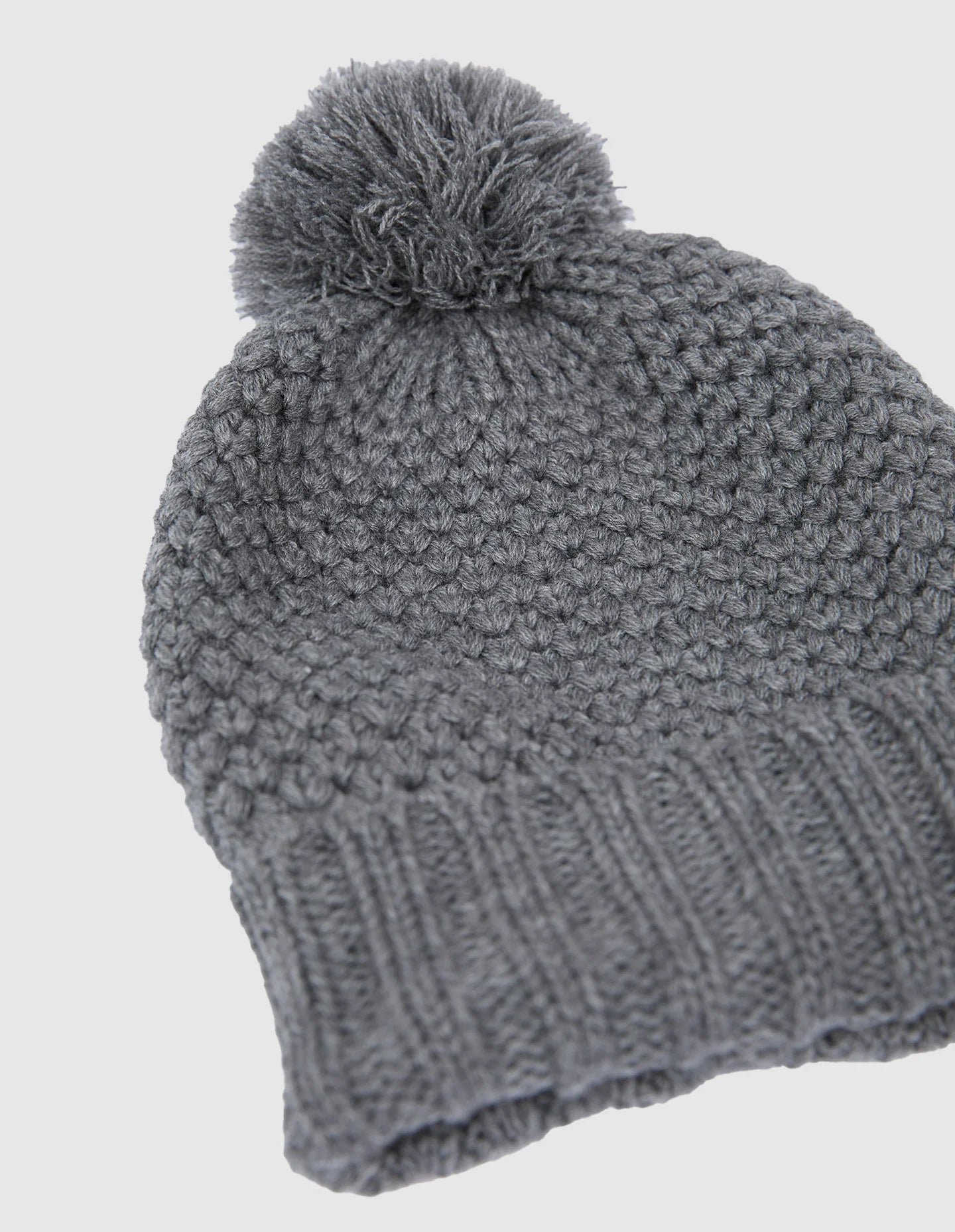Berry Beanie Grey Marle