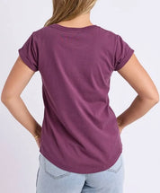 Foxwood | Effortless Tee - Plum
