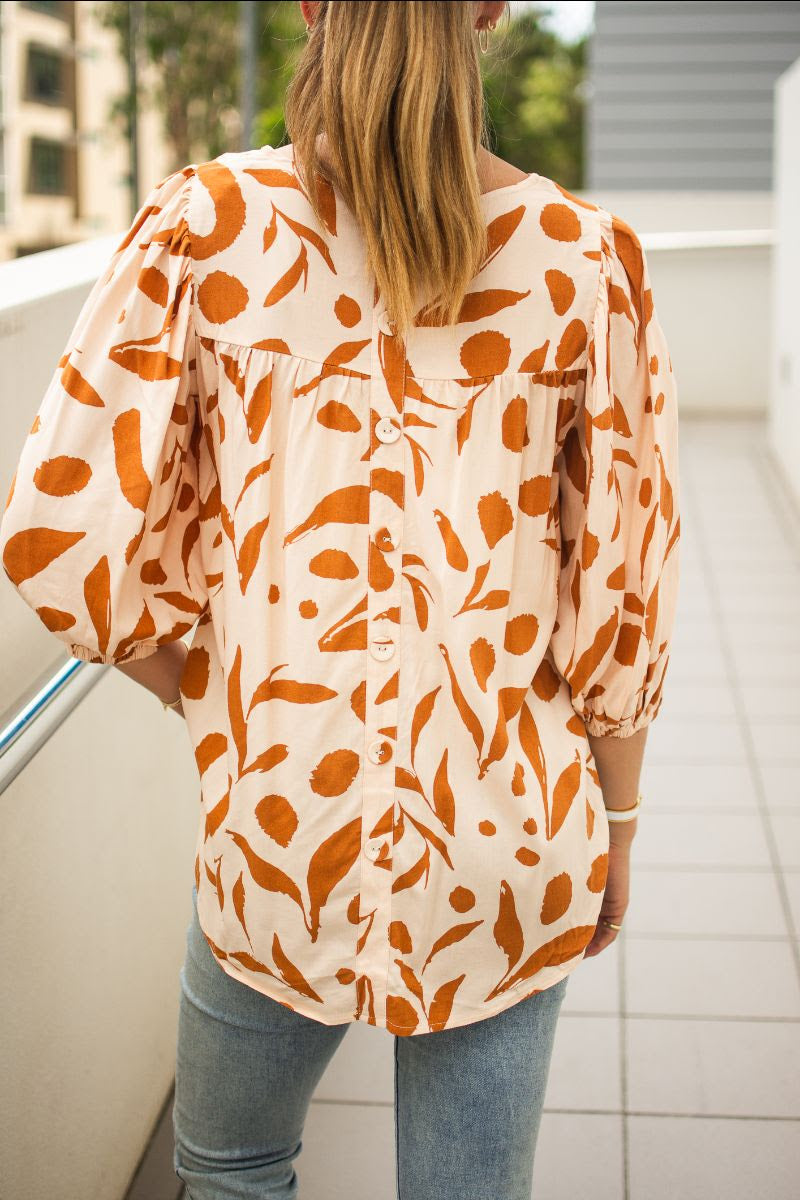 Fall leaf top