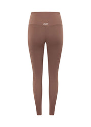Lotus No Chafe Phone Pocket Ankle Biter Leggings- Stone