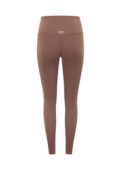 Lotus No Chafe Phone Pocket Ankle Biter Leggings- Stone