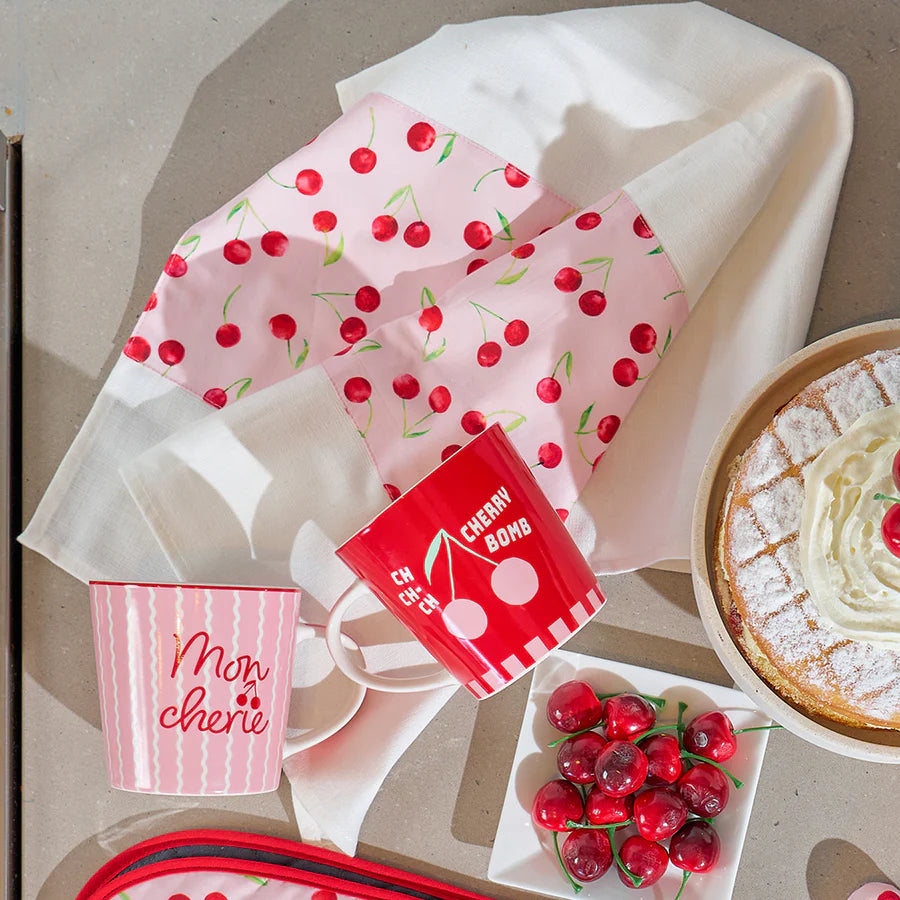 Coffee Mug Set - Cherrylicious - 2pc