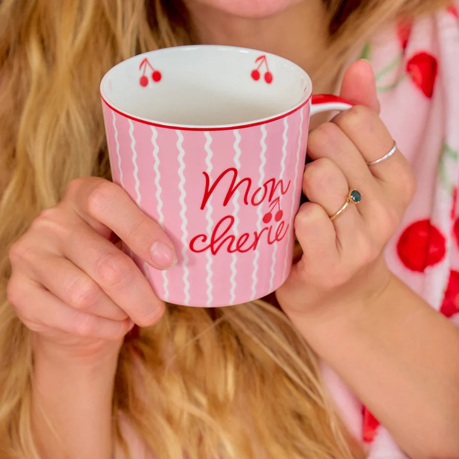 Coffee Mug Set - Cherrylicious - 2pc