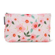 Cosmetic Bag - Linen - Large - Meadow Blush