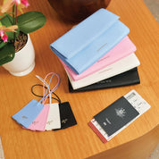 Vanity Travel Wallet- white