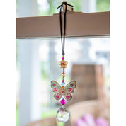 Sun Catcher Crystal Butterfly