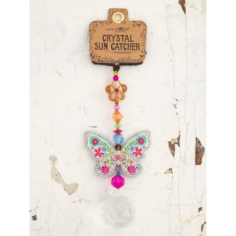Sun Catcher Crystal Butterfly