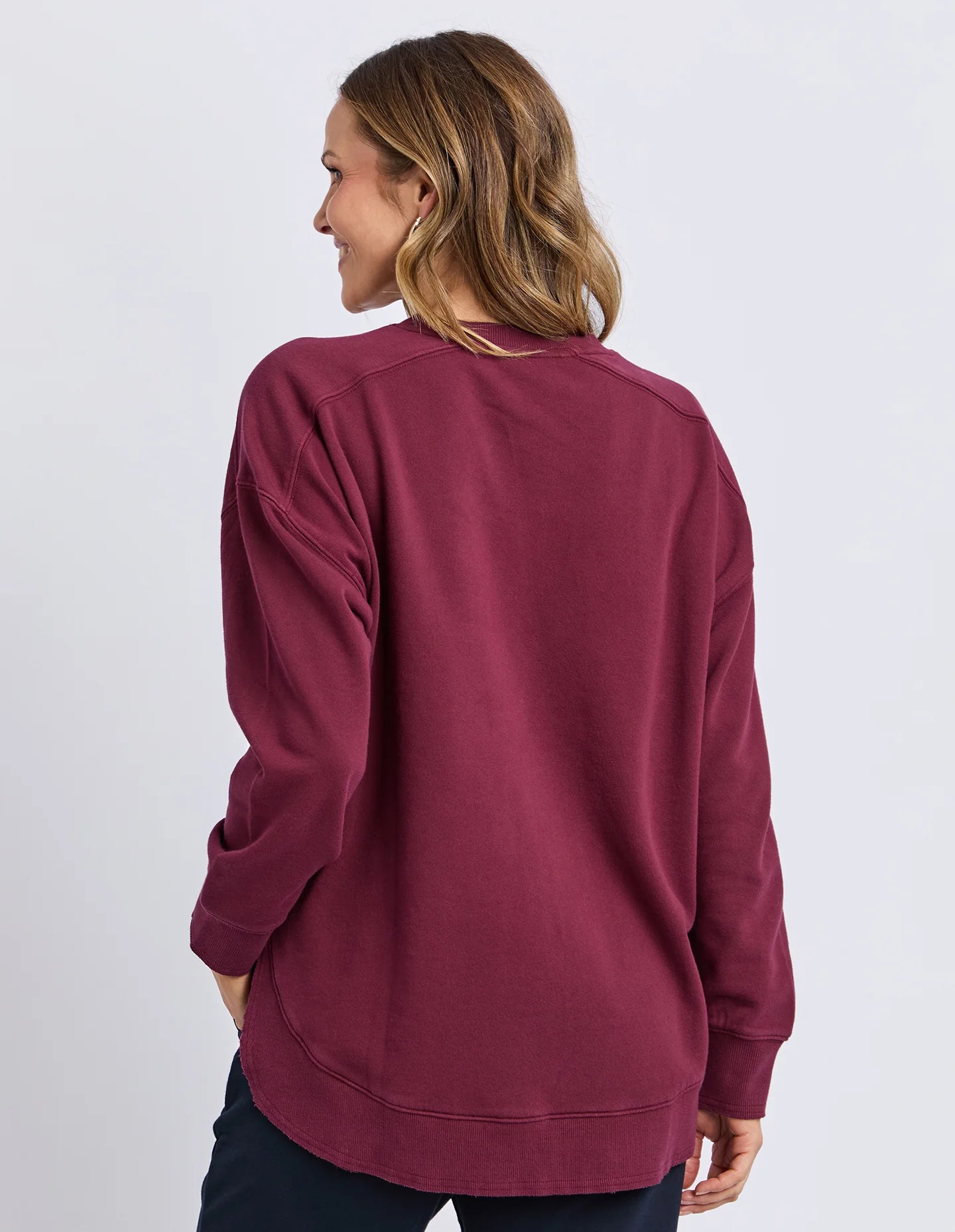 Elm | Established Crew Plum