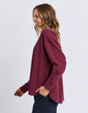 Elm | Established Crew Plum