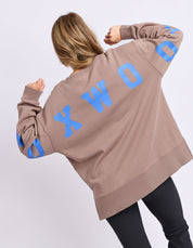 Foxwood | Interval Crew Brown With Blue