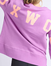 Foxwood | interval crew purple/orange