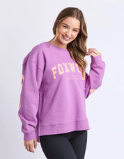 Foxwood | interval crew purple/orange