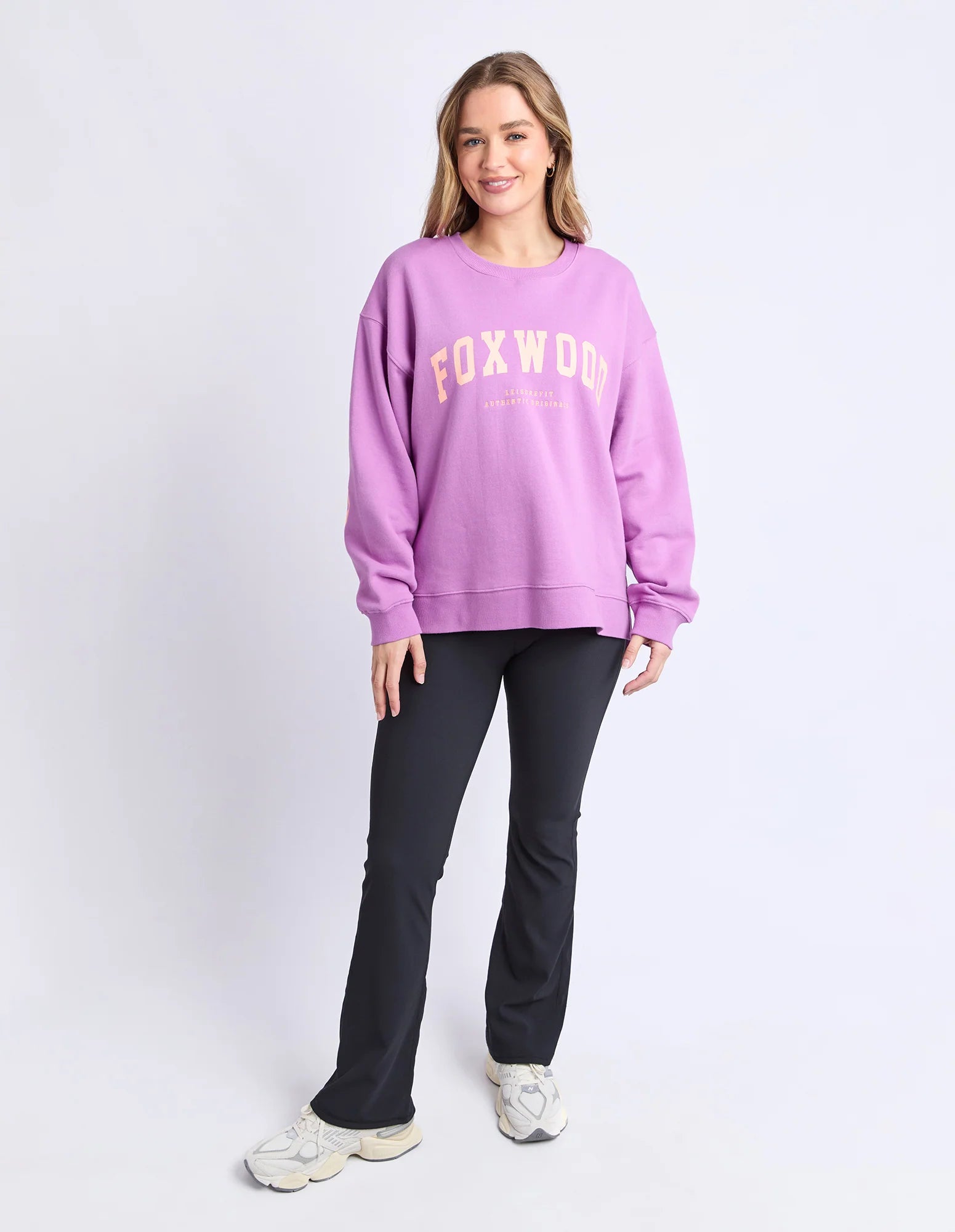 Foxwood | interval crew purple/orange