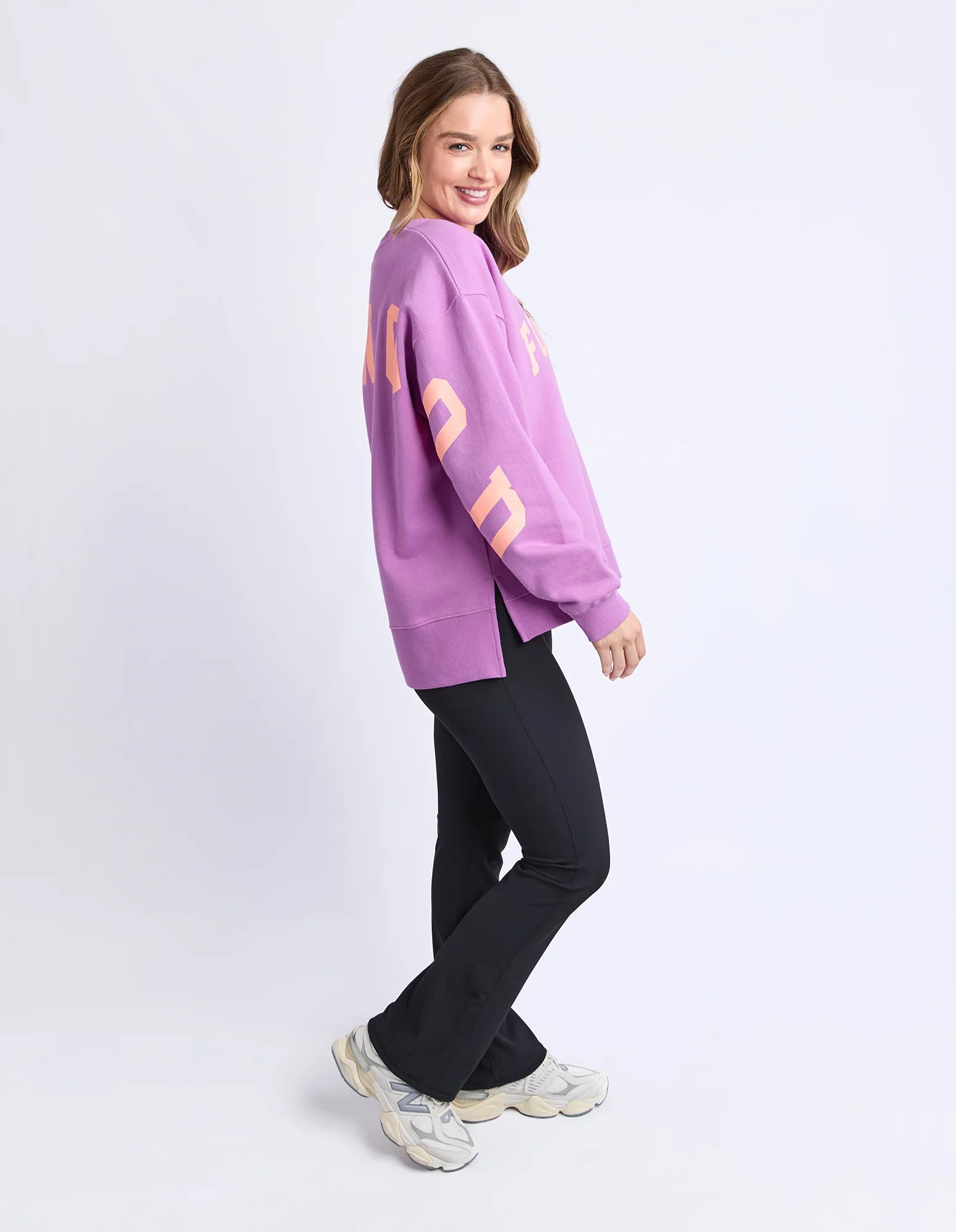 Foxwood | interval crew purple/orange