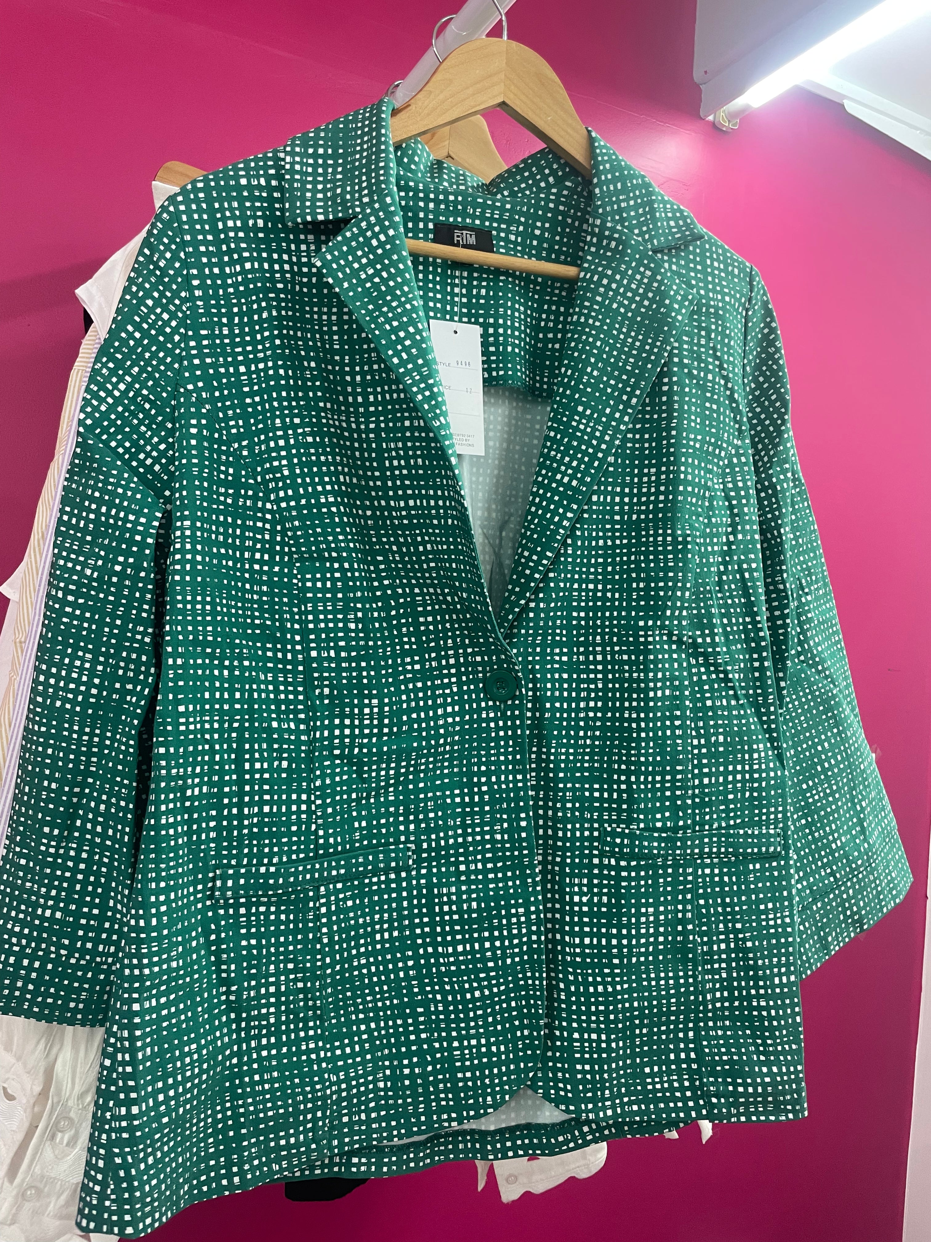 Sateen printed jacket