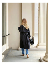 Foxwood | Deuce Trench Coat in Black