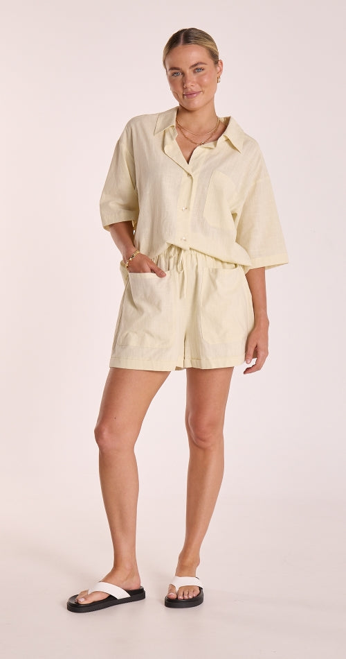 Benna shirt- butter