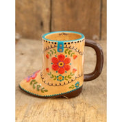 Folk Mug Boot Live Happy