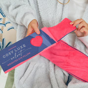 Velvet eye rest pillow- cosy luxe