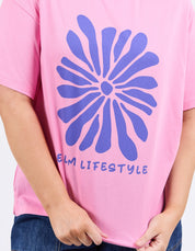 Camelia Tee Chateau Rose