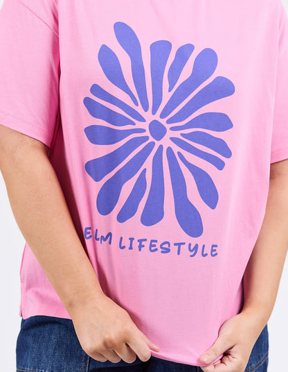 Camelia Tee Chateau Rose