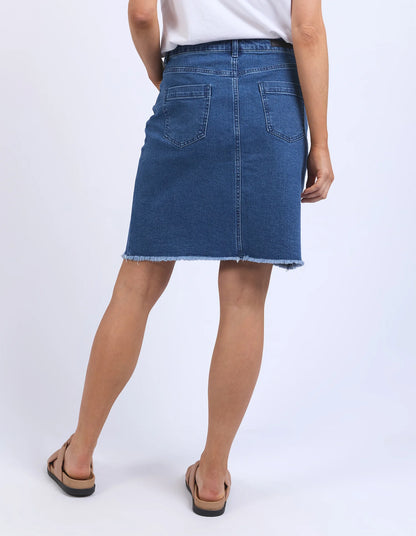 Foxwood / Belle Skirt Mid Blue