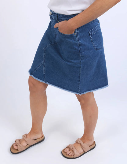 Foxwood / Belle Skirt Mid Blue