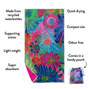 Ruby Olive | Garden Of Eden Quick Dry Small Microfibre Towel