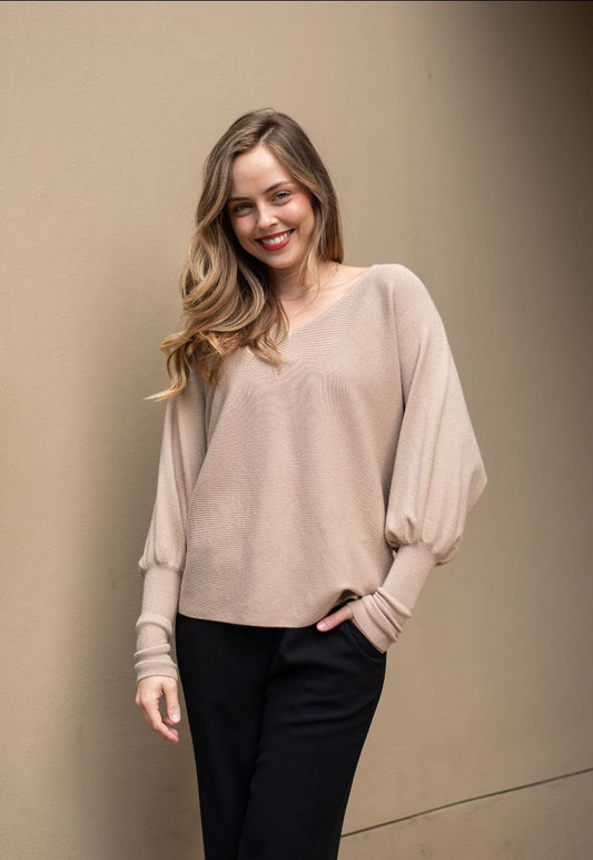 Kelcy knit- sand