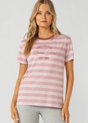 Lorna Jane | Luxe Athletic Stripe T-Shirt