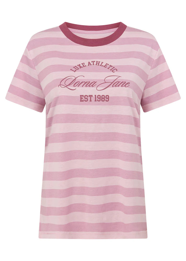 Lorna Jane | Luxe Athletic Stripe T-Shirt