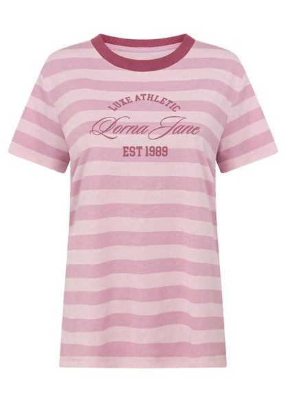 Lorna Jane | Luxe Athletic Stripe T-Shirt