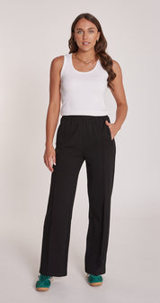 NOAH WIDE PANT - BLACK