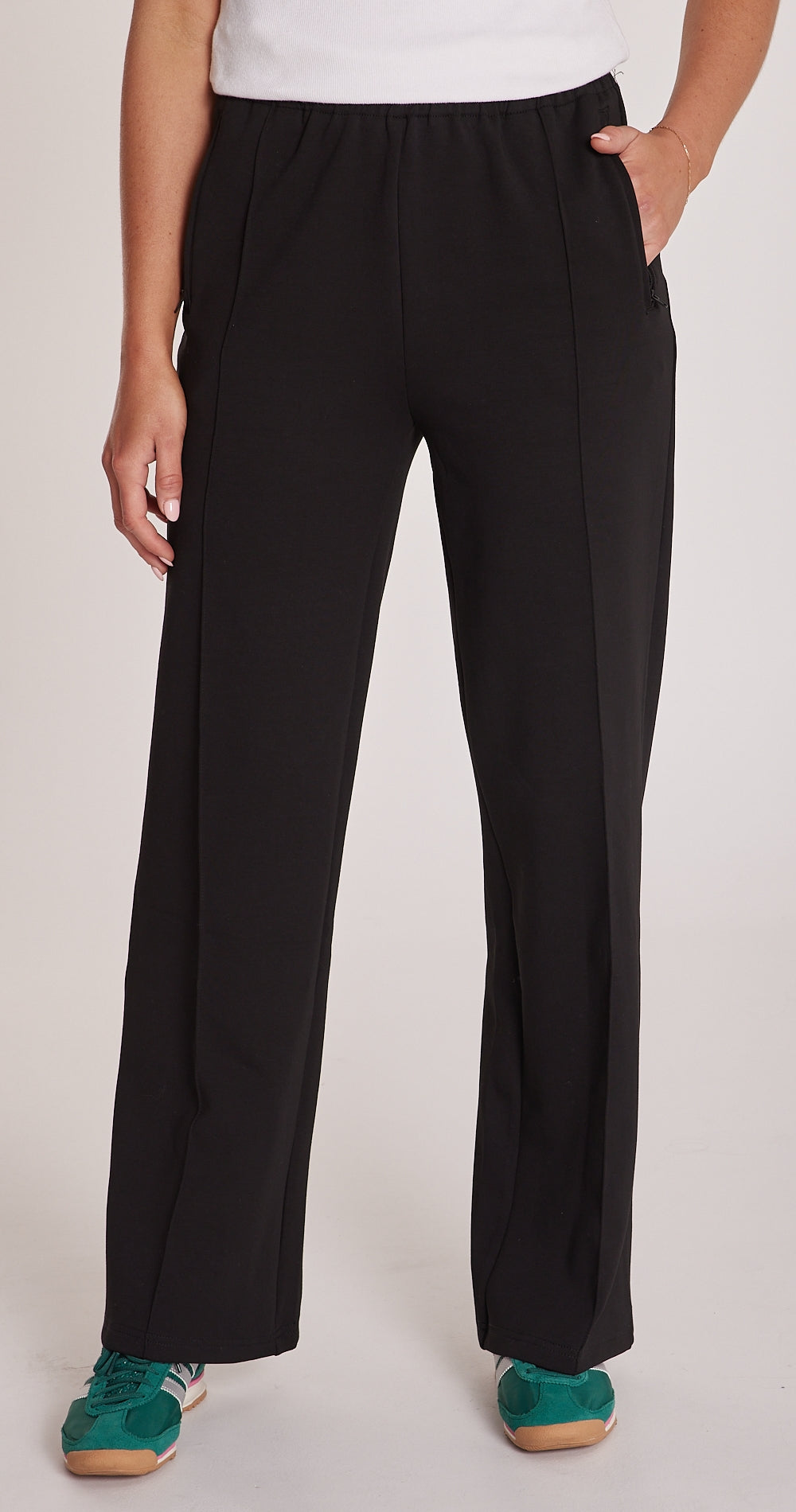 NOAH WIDE PANT - BLACK