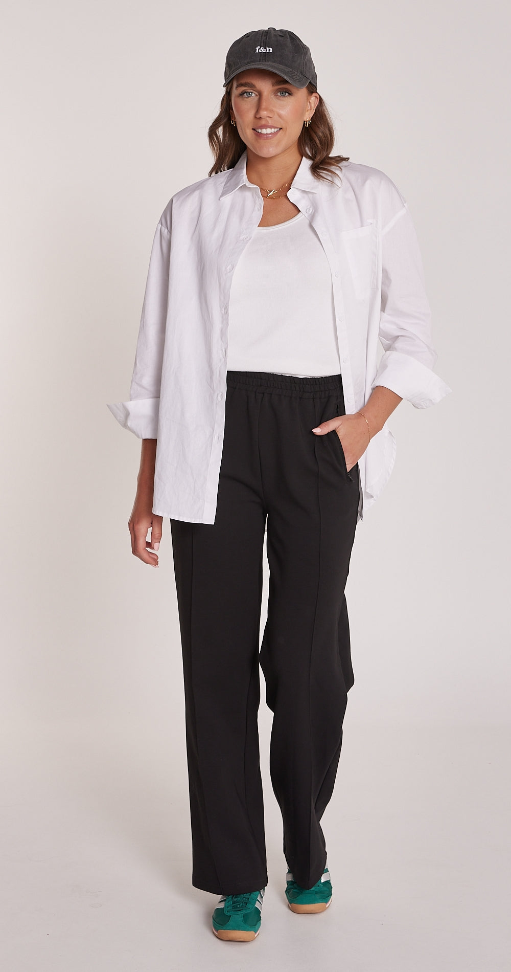 NOAH WIDE PANT - BLACK