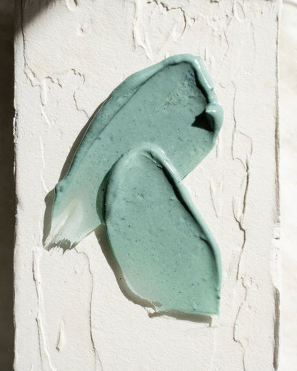 Facial mask green smoothie