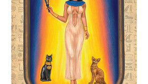 AUSET EGYPTIAN ORACLE CARDS
ANCIENT EGYPTIAN DIVINATION AND ALCHEMY CARDS
By: Marie Klement and Elisabeth Jensen