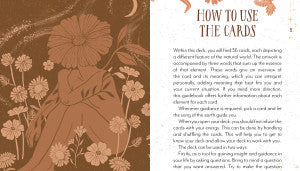 EARTH SONG ORACLE
GUIDANCE AND WISDOM FROM MOTHER NATURE
By: Tarn Ellis