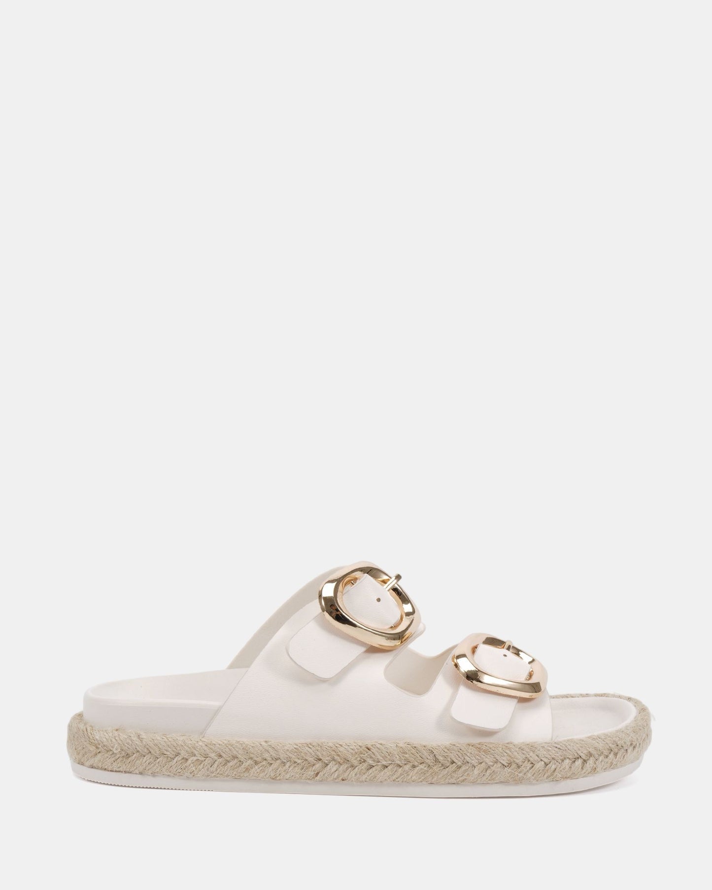 Novo Shoes | ROMILLY WHITE FLATFORM