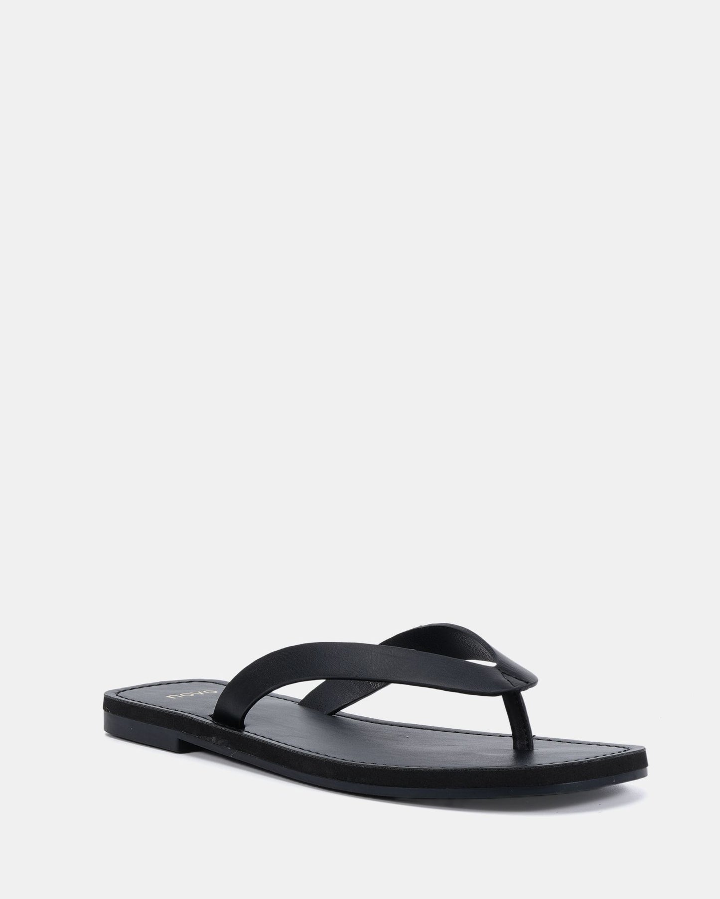 Novo Shoes | SHIA BLACK SANDALS