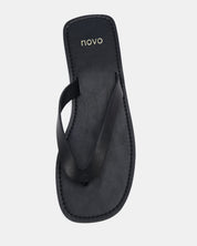 Novo Shoes | SHIA BLACK SANDALS
