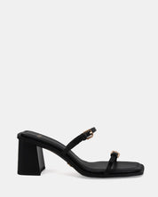 Novo Shoes| MARQUES BLACK MULES