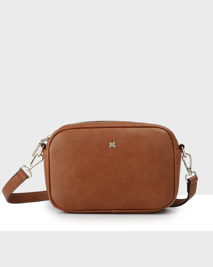 Monica camera crossbody bag