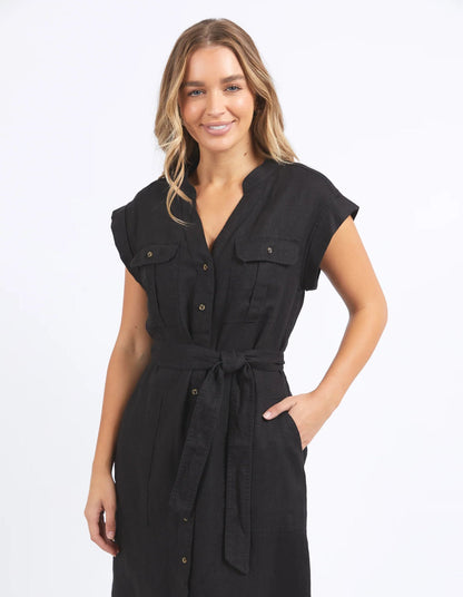 Foxwood |Harlow Midi Dress - Black